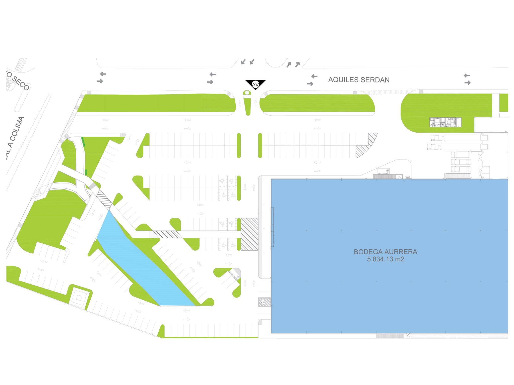 Patio Santa Anita_site plan